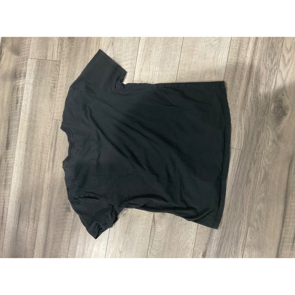AllSaints Nutopia Graphic T-Shirt Mens Small Relaxed Fit Faded Black 2021 Cotton - Picture 8 of 8